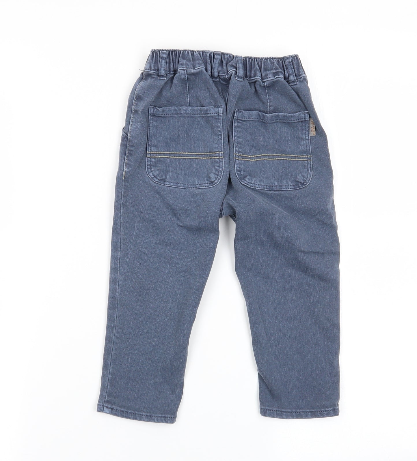Zara Boys Blue   Cropped Trousers Size 18-24 Months  - chino
