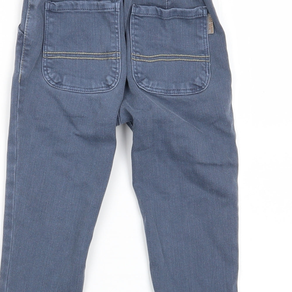 Zara Boys Blue   Cropped Trousers Size 18-24 Months  - chino