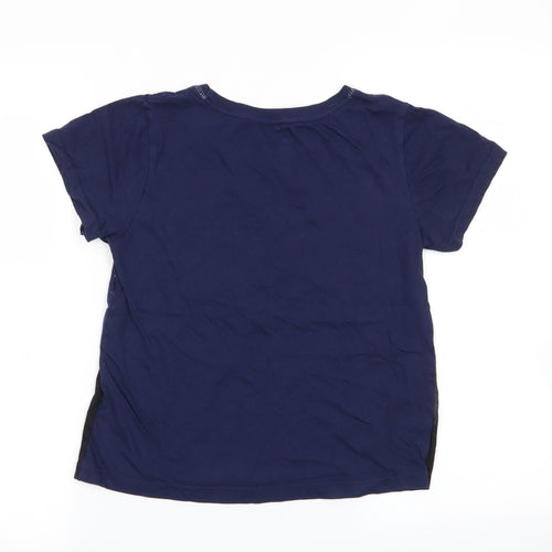love to lounge Womens Blue Geometric  Top Pyjama Top Size 6