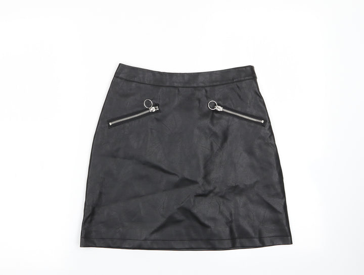 Primark Womens Beige Flare Skirt Size 6