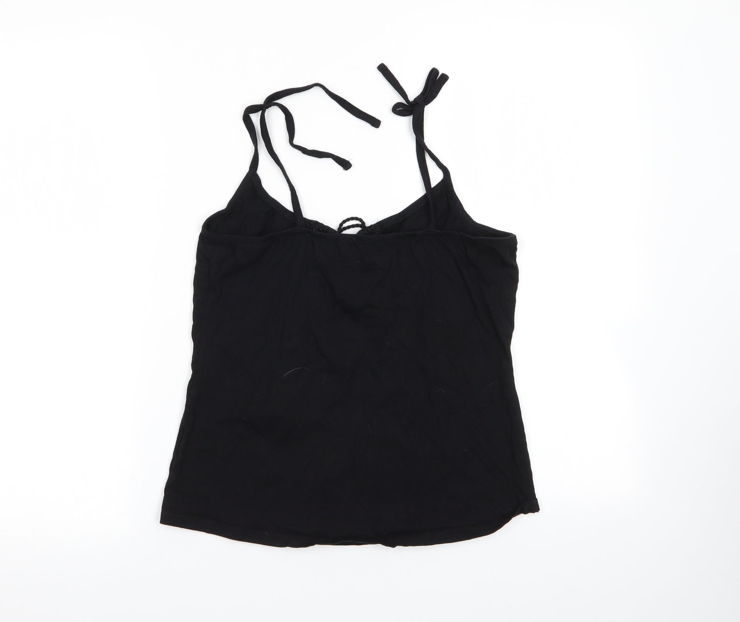 love to lounge Womens Black Solid  Top Pyjama Top Size 6