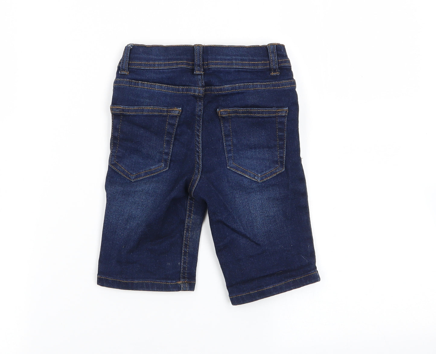 denim and co Boys Blue  Denim Chino Shorts Size 4-5 Years