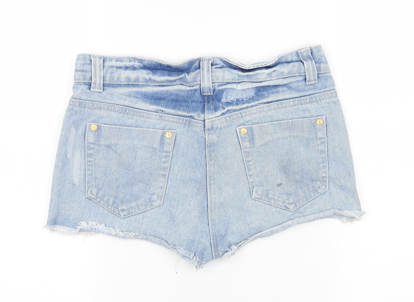 denim and co Womens Blue   Hot Pants Shorts Size 8