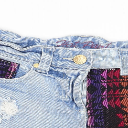 denim and co Womens Blue   Hot Pants Shorts Size 8