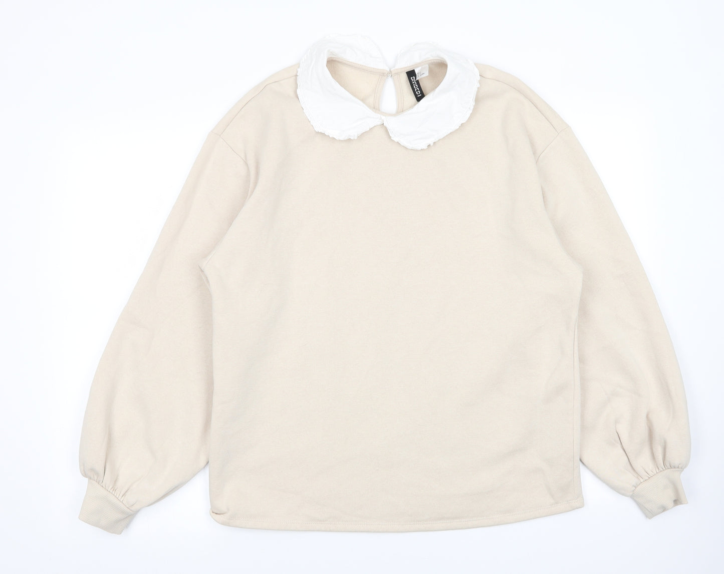 Divided by H&M Womens Beige   Pullover Jumper Size S