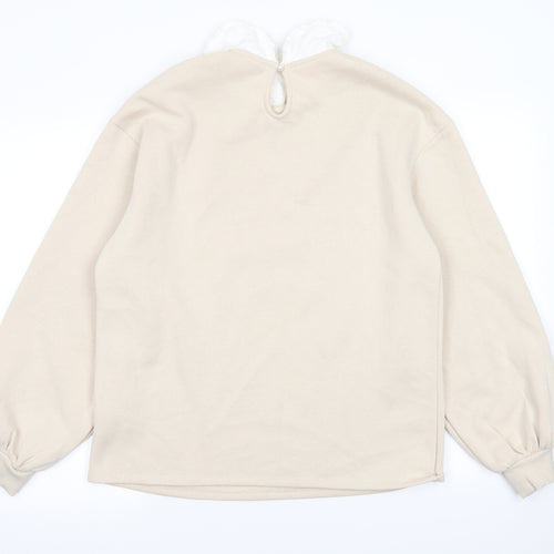Divided by H&M Womens Beige   Pullover Jumper Size S