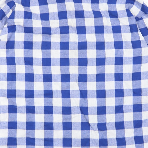 Zaful Womens Multicoloured Check  Basic Button-Up Size 10