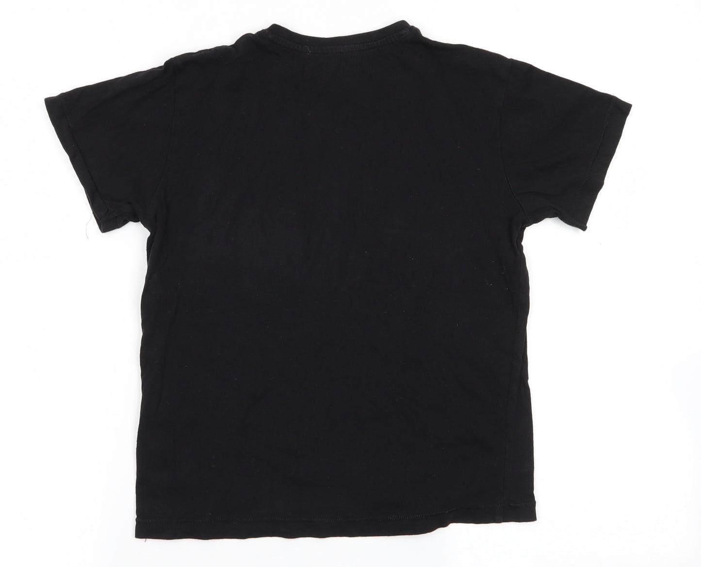 Primark Boys Black   Basic T-Shirt Size 10-11 Years