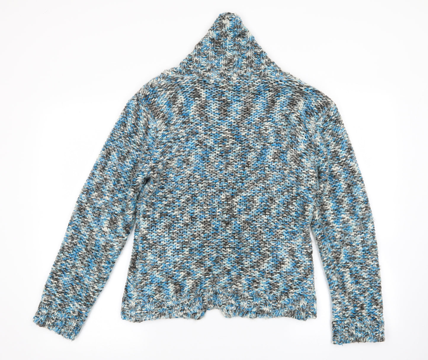 elizabeth scott Womens Multicoloured Geometric  Cardigan Jumper Size M