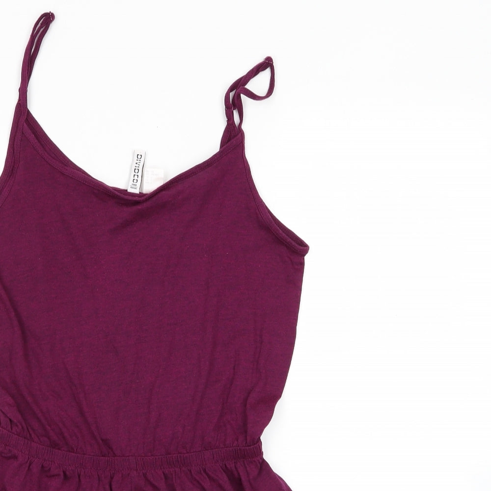 Divided by H&M Womens Purple   Playsuit One-Piece Size S