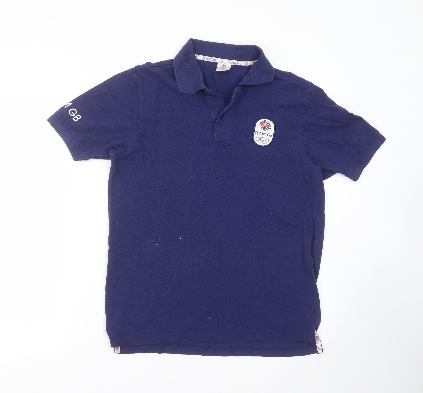 Team GB Mens Blue    Polo Size S