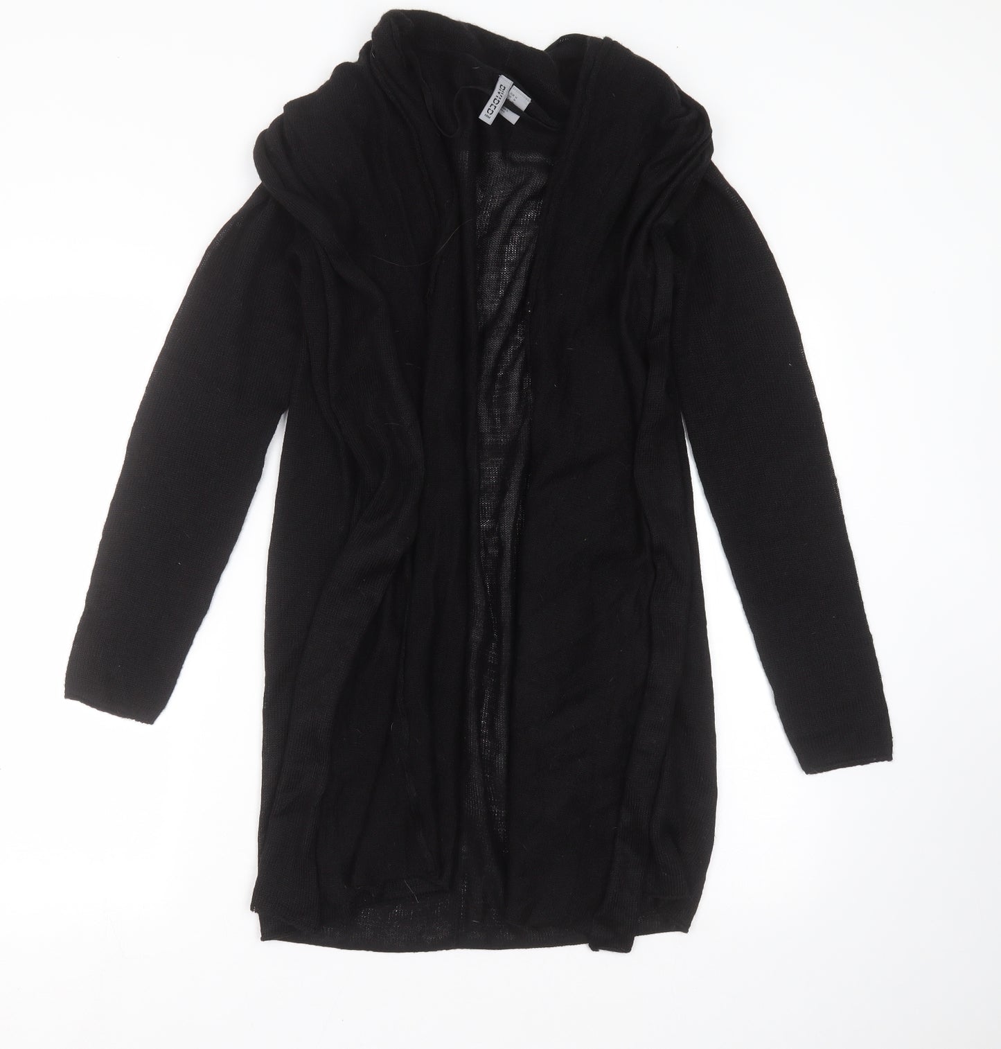 Divided by H&M Womens Black  Knit Cardigan Jumper Size M