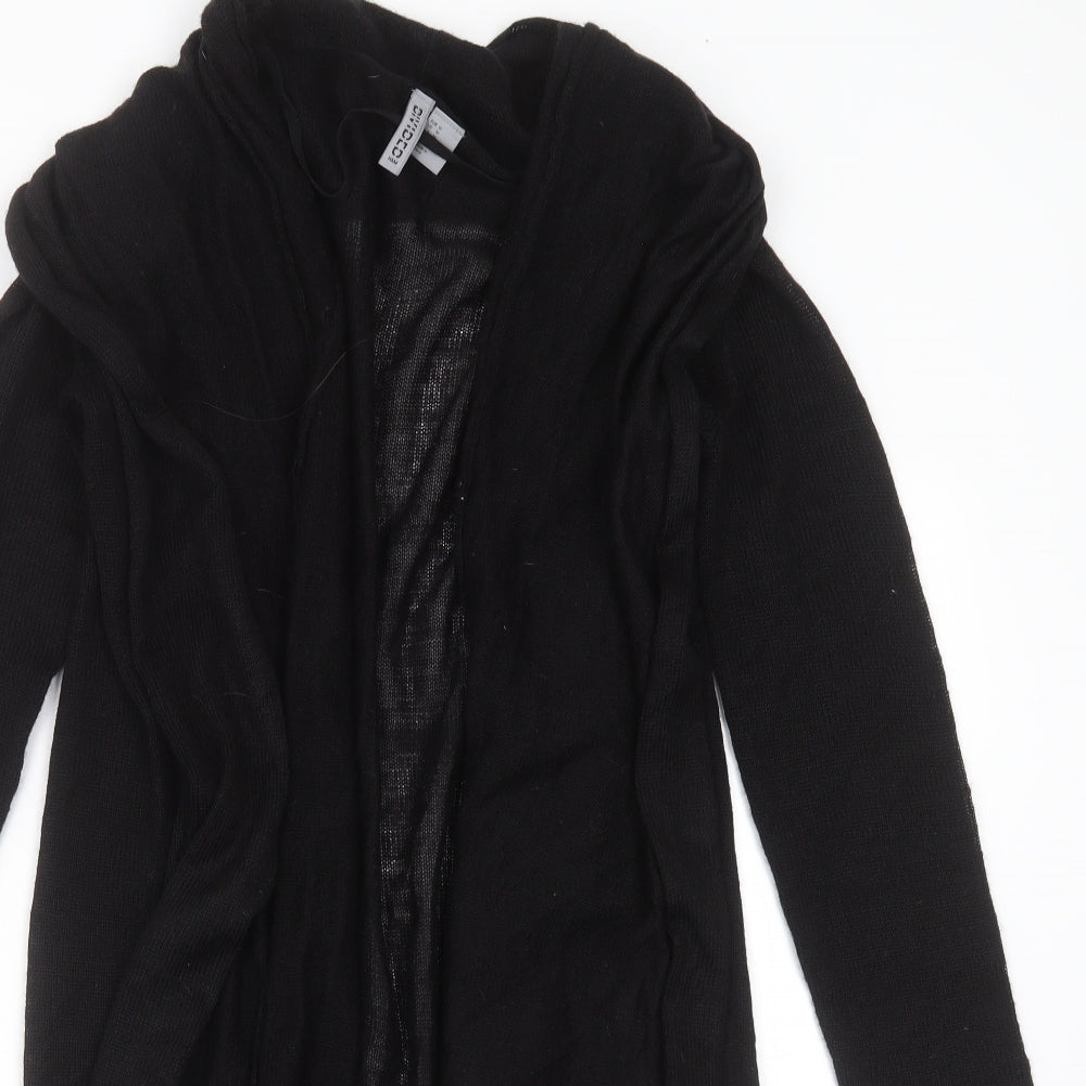 Divided by H&M Womens Black  Knit Cardigan Jumper Size M