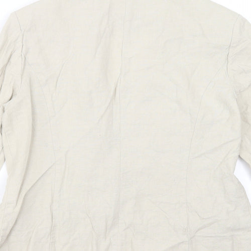 Marks and Spencer Womens Beige   Jacket Suit Jacket Size 12