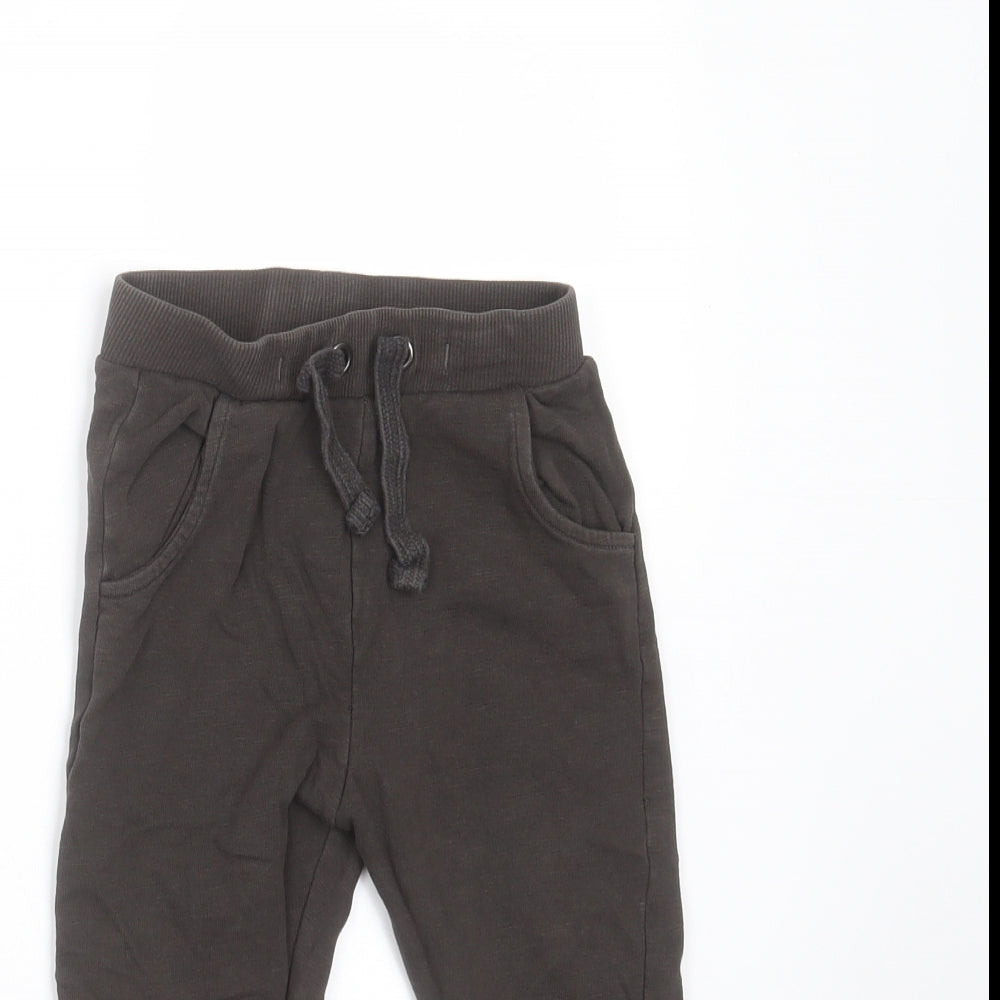 Matalan Baby Grey   Jogger Trousers Size 12-18 Months