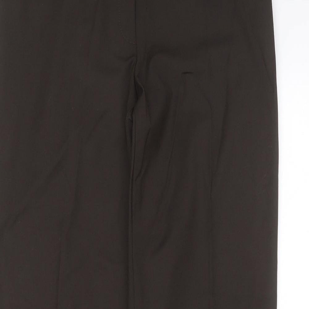 Marks and Spencer Womens Brown   Trousers  Size 10 L31 in