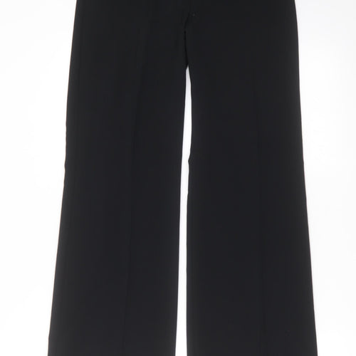 Marks and Spencer Womens Black   Trousers  Size 8 L30 in