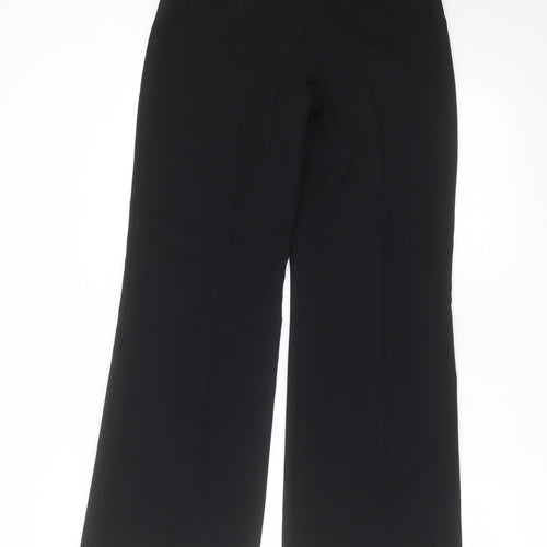 Marks and Spencer Womens Black   Trousers  Size 8 L30 in