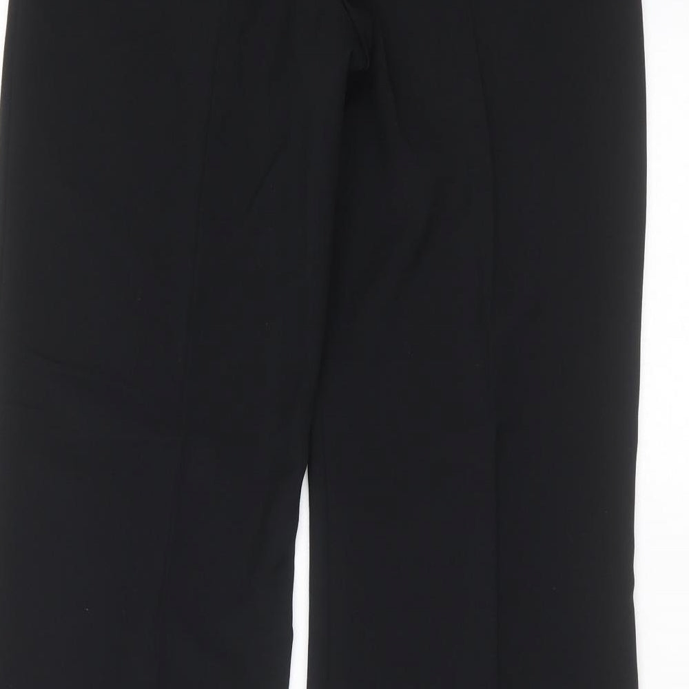 Marks and Spencer Womens Black   Trousers  Size 8 L30 in