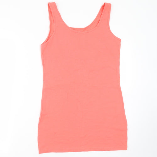 Papaya Womens Pink   Basic Tank Size 12