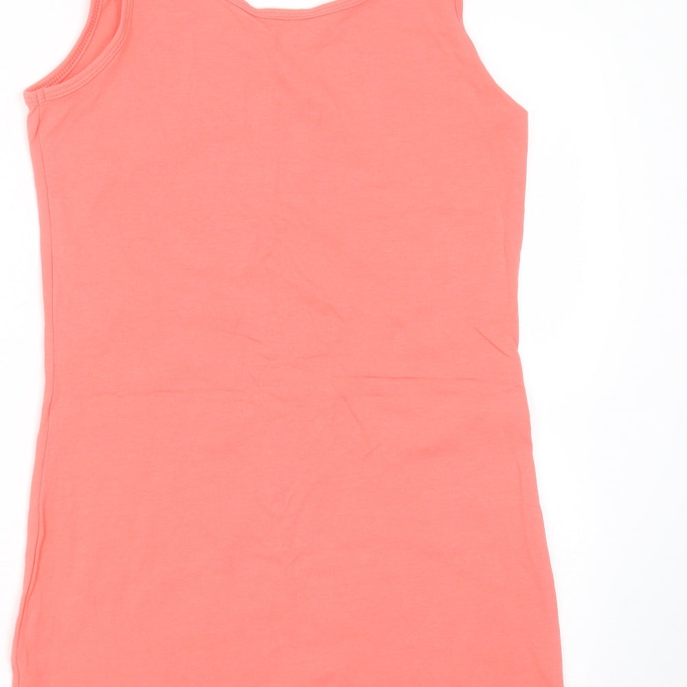Papaya Womens Pink   Basic Tank Size 12