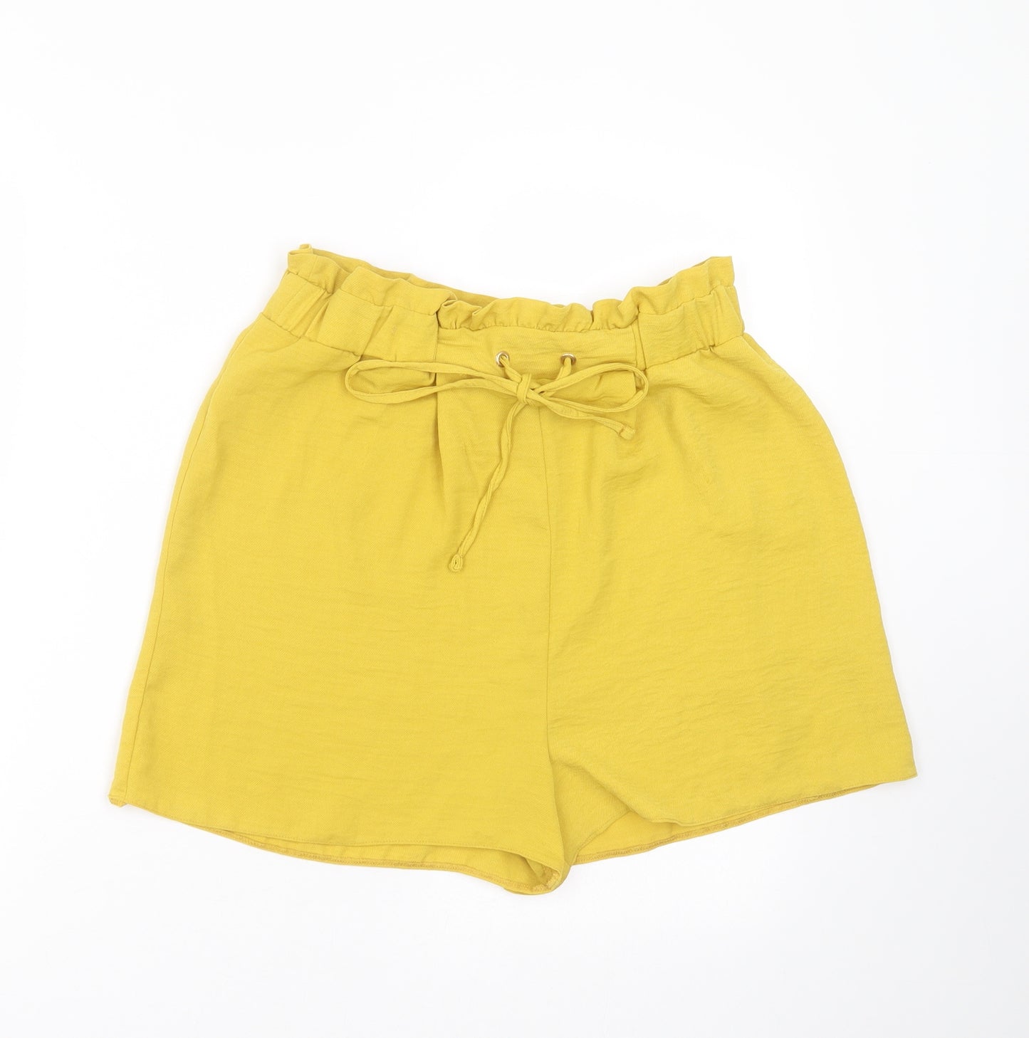 George Womens Yellow   Hot Pants Shorts Size 12