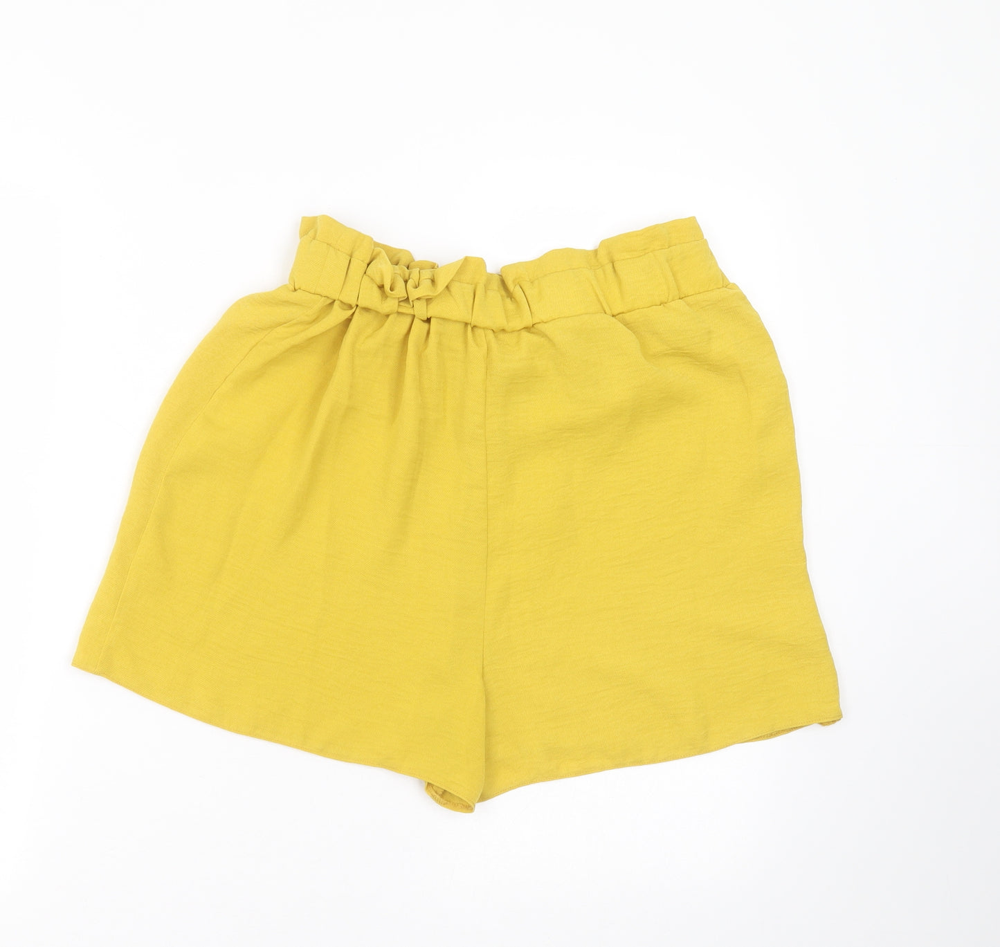 George Womens Yellow   Hot Pants Shorts Size 12