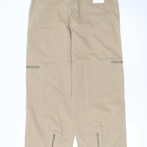 Lee Cooper Mens Beige   Cargo Trousers Size 34 in L34 in