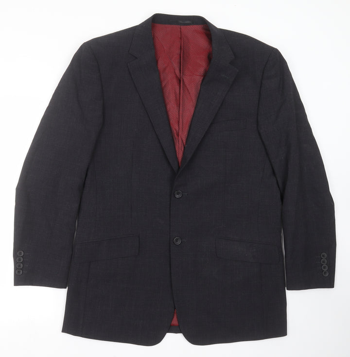 Skopes Mens Grey Jacket Suit Jacket Size 40