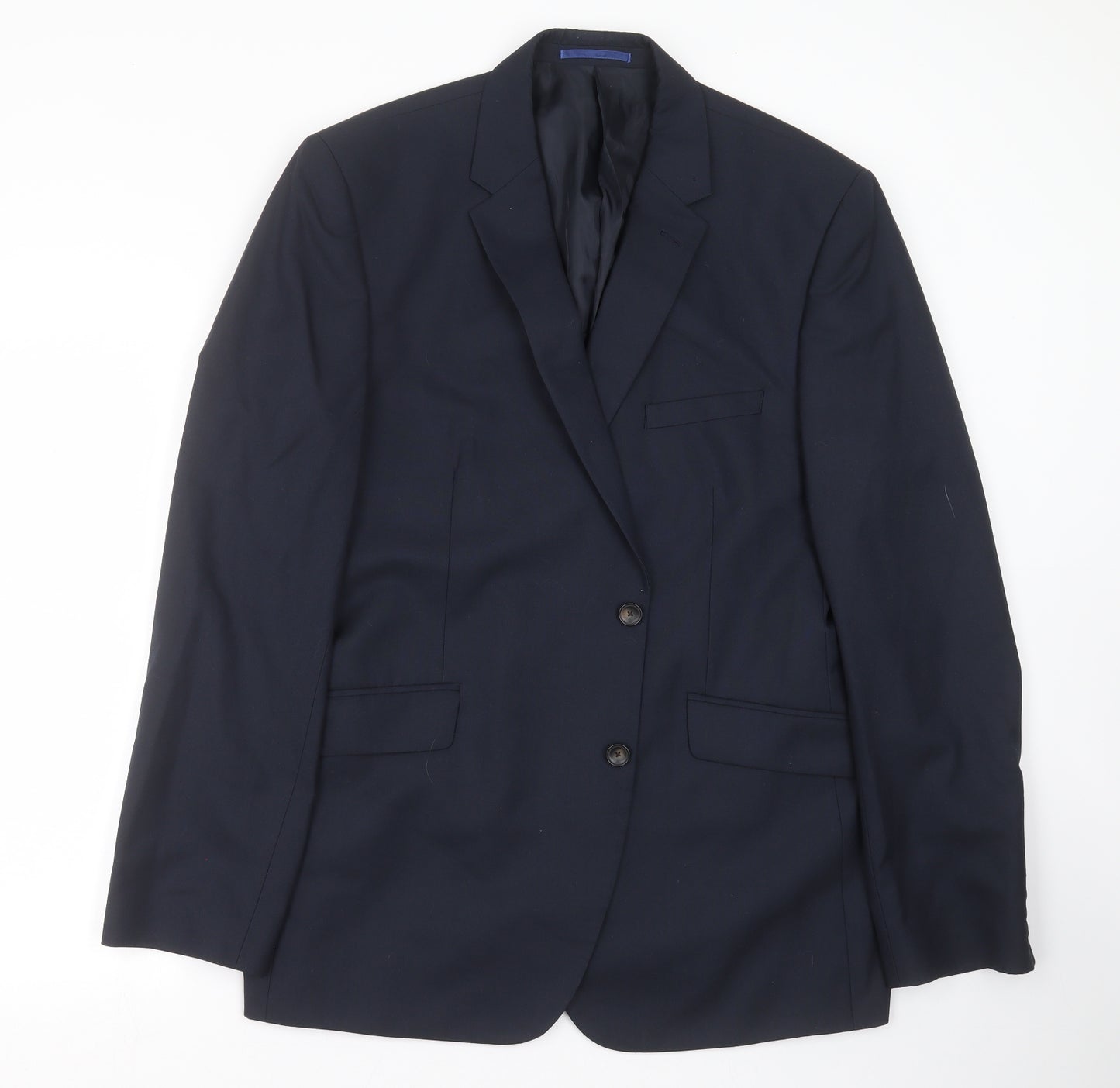 Marks and Spencer Mens Black   Jacket Suit Jacket Size 46  - Tailored fit