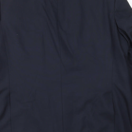 Marks and Spencer Mens Black   Jacket Suit Jacket Size 46  - Tailored fit
