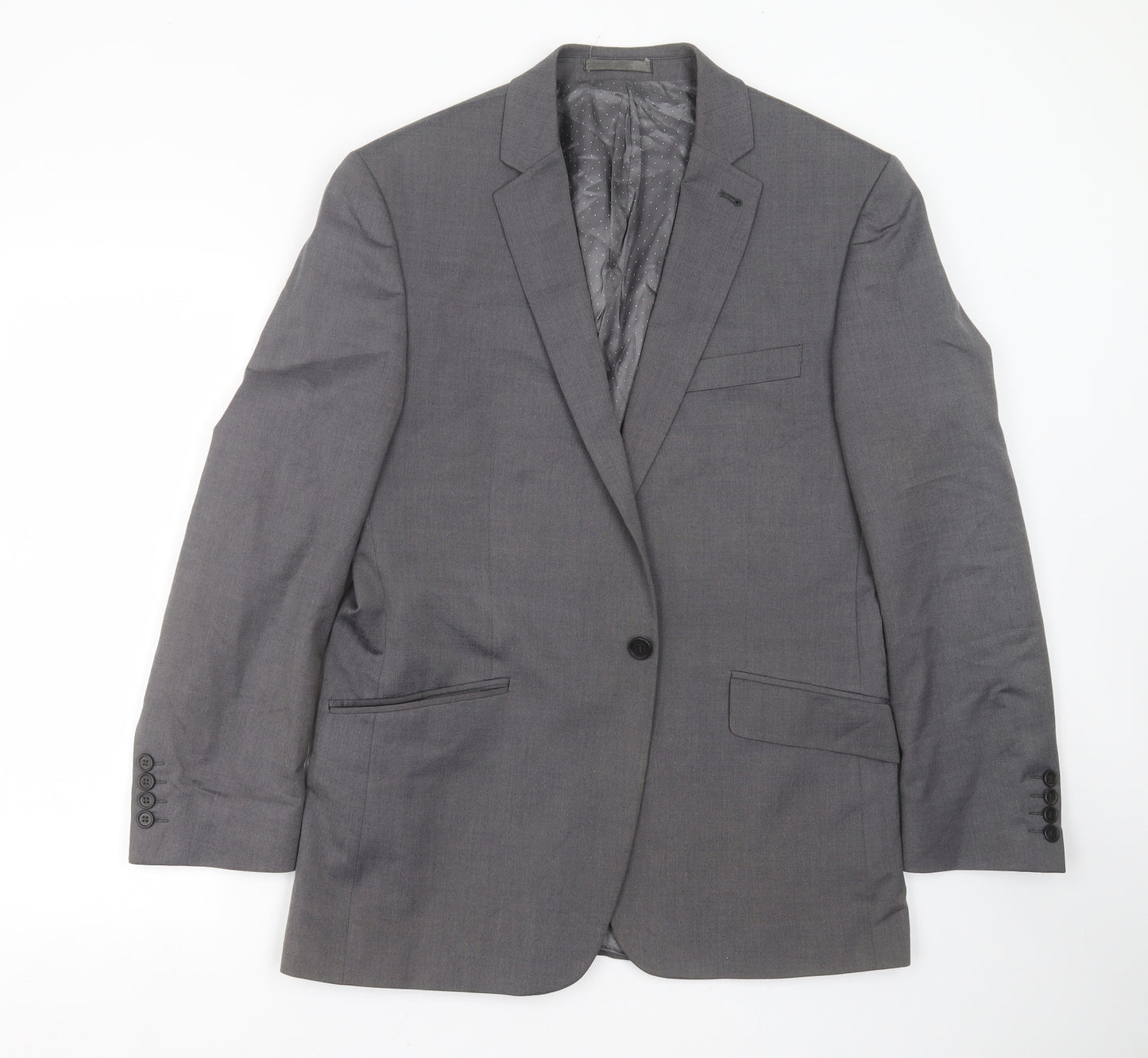 Jasper Conran Mens Grey   Jacket Suit Jacket Size 40