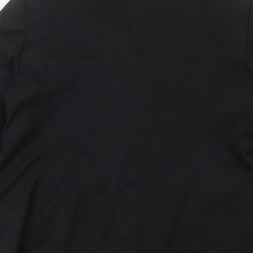 BCP Collection Womens Black   Jacket Suit Jacket Size 22