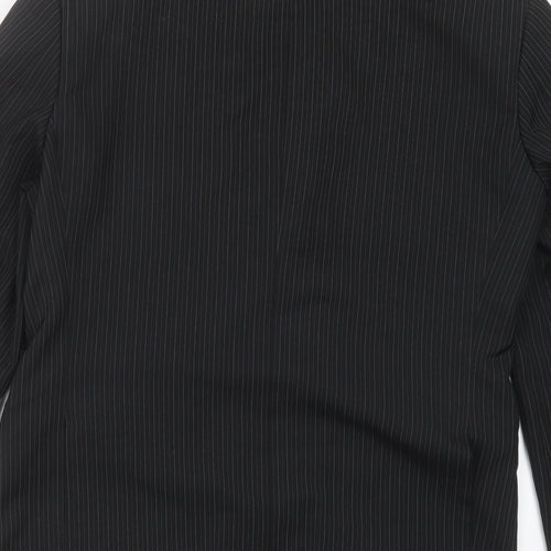 Taylor & Wright Mens Black Striped  Jacket Suit Jacket Size 42