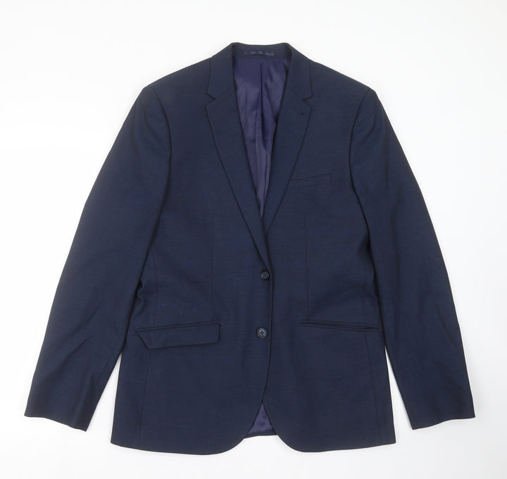 Taylor & Wright Mens Blue Jacket Suit Jacket Size 40