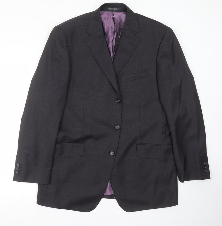 Greenwoods Elite Mens Grey   Jacket Suit Jacket Size 42