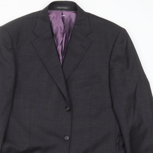 Greenwoods Elite Mens Grey   Jacket Suit Jacket Size 42