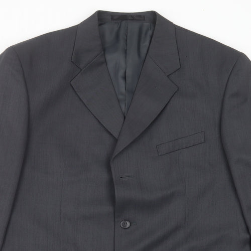 zantos Mens Grey   Jacket Suit Jacket Size 42