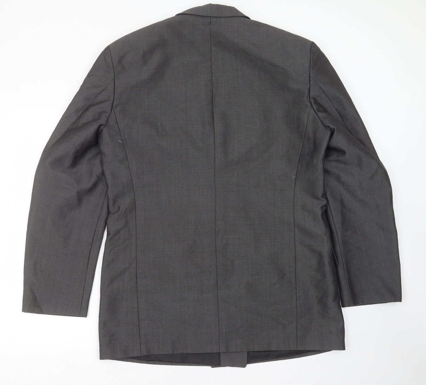 WILVORST Mens Grey   Jacket Suit Jacket Size 42