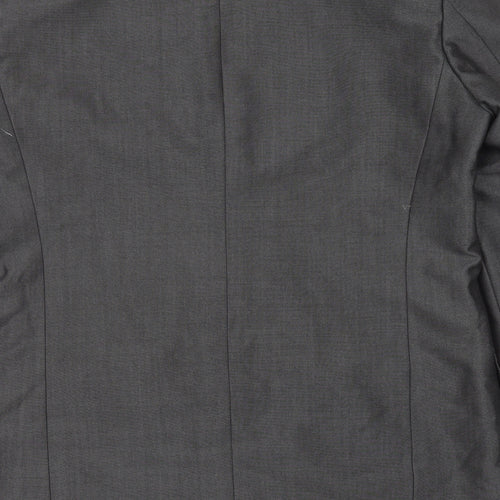 WILVORST Mens Grey   Jacket Suit Jacket Size 42