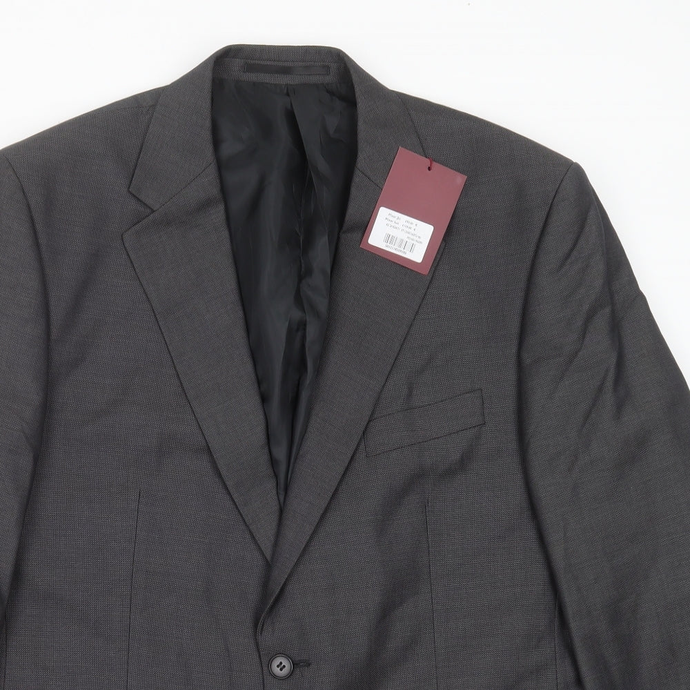 Scott & Taylor Mens Grey   Jacket Suit Jacket Size 42