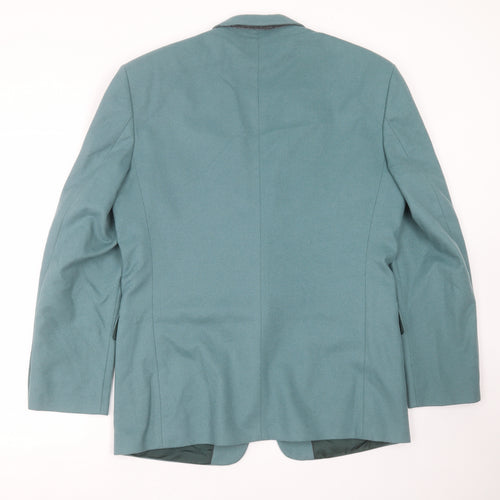 Bernhardt Mens Green   Jacket Suit Jacket Size 42