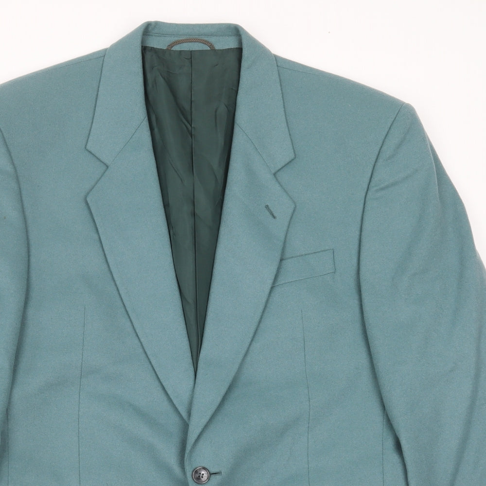 Bernhardt Mens Green   Jacket Suit Jacket Size 42