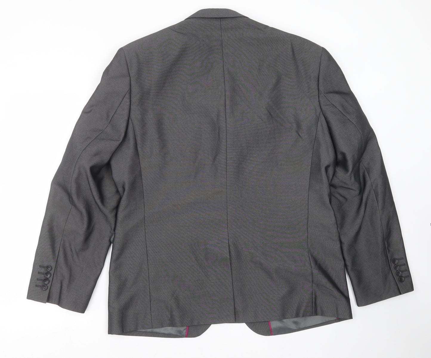 George Mens Grey   Jacket Suit Jacket Size 44