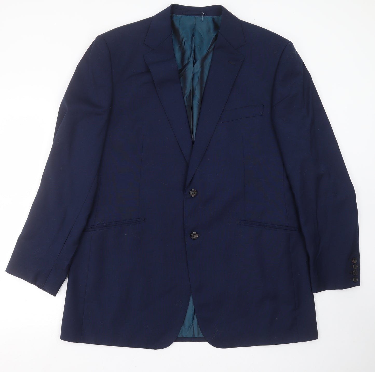 Marks and Spencer Mens Blue   Jacket Suit Jacket Size 44