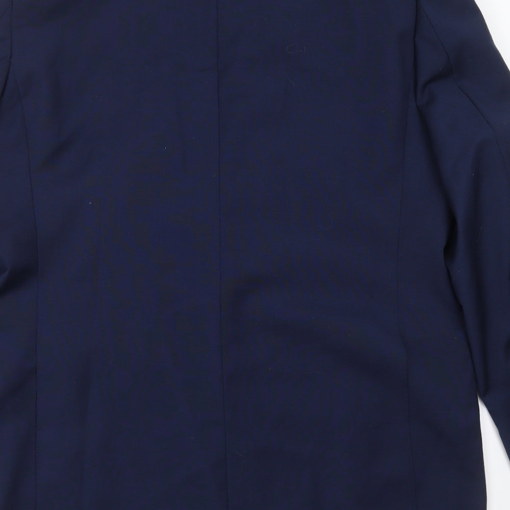 Marks and Spencer Mens Blue   Jacket Suit Jacket Size 44