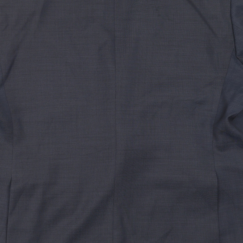 Impressions Mens Blue   Jacket Suit Jacket Size 48