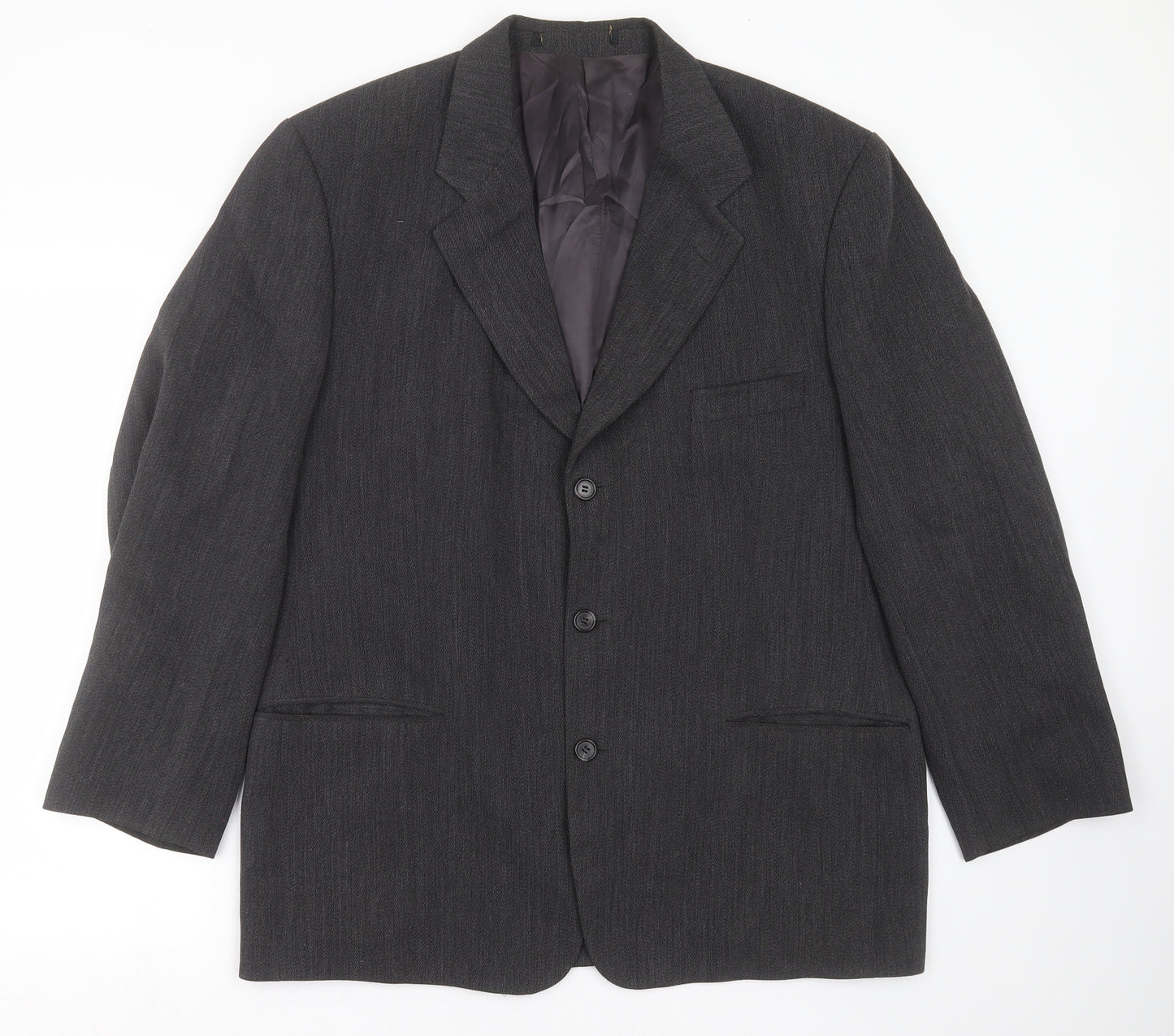 Preworn Mens Grey   Jacket Suit Jacket Size 44