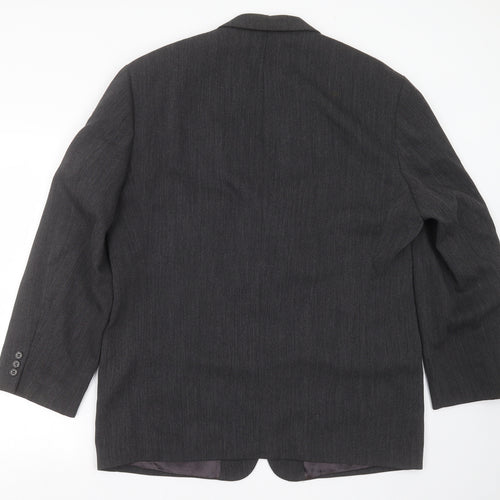 Preworn Mens Grey   Jacket Suit Jacket Size 44