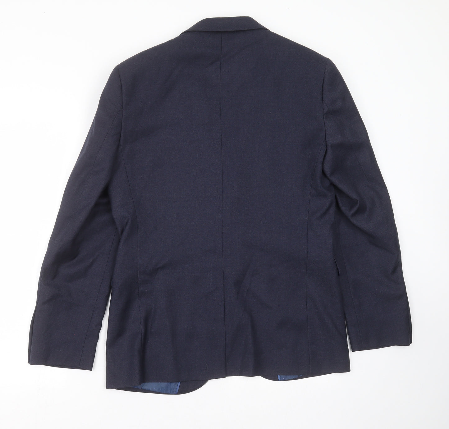 Taylor & Cutter Mens Blue   Jacket Suit Jacket Size 36